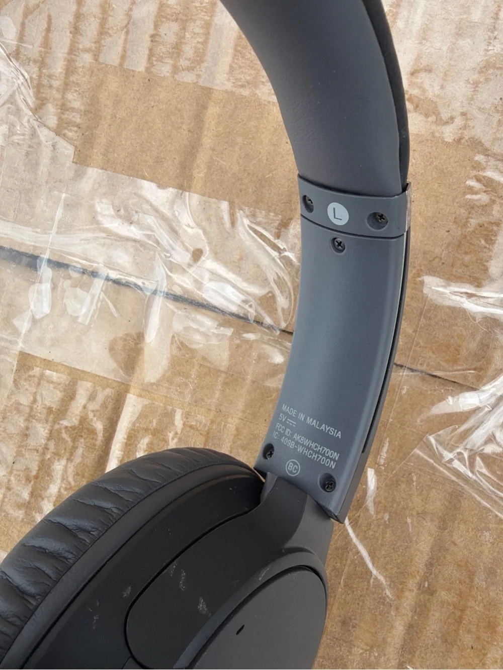 Original Sony WH-CH700N Over the Ear Headphone - Black Tested Working